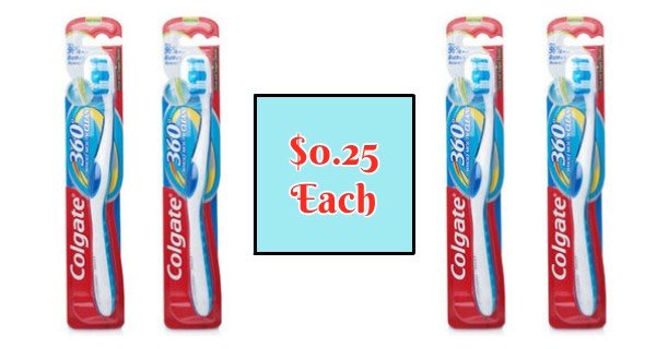 Colgate 360 Toothbrushes Image