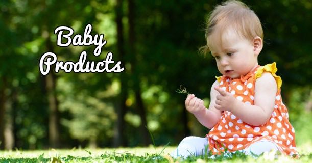 Baby Products In Field Image