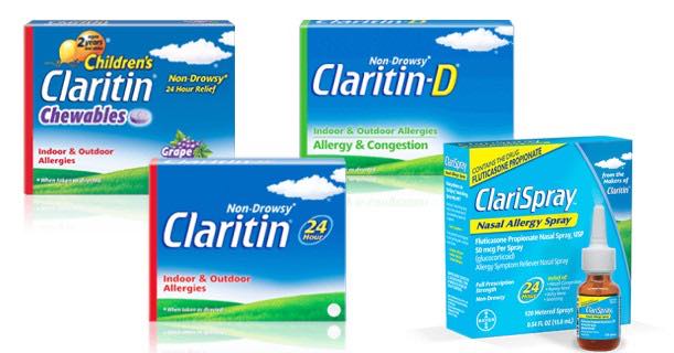 Claritin & Clarispray Product Image