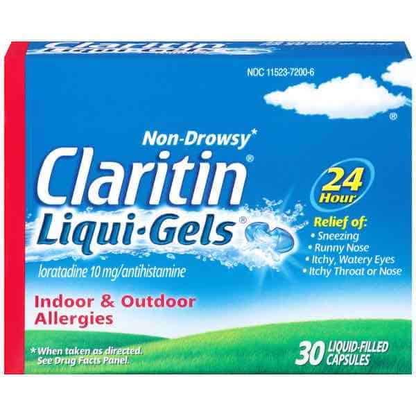 Non-Drowsy Claritin Liqui-Gels 30ct Printable Coupon