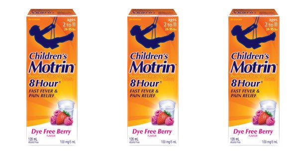 Children’s Motrin Product Printable Coupon