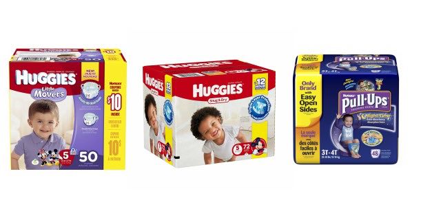 Huggies Diaper Boxes Image