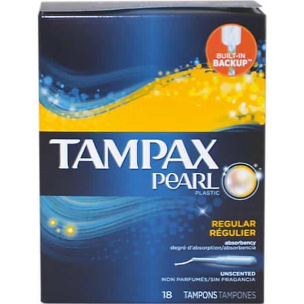 Tampax Pearl Tampons 18ct Pack Printable Coupon