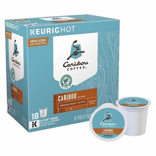 Caribou Coffee K-Cup Pods 18ct Printable Coupons