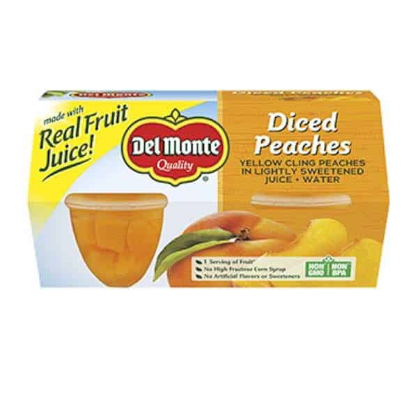 Del Monte Fruit Cup Snacks Printable Coupon