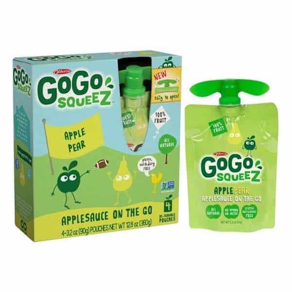 GoGo Squeeze Applesauce 4ct Packs Printable Coupon