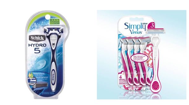 Schick & Gillette Products Printable Coupon