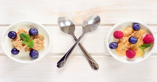 Cereals and berry fruit