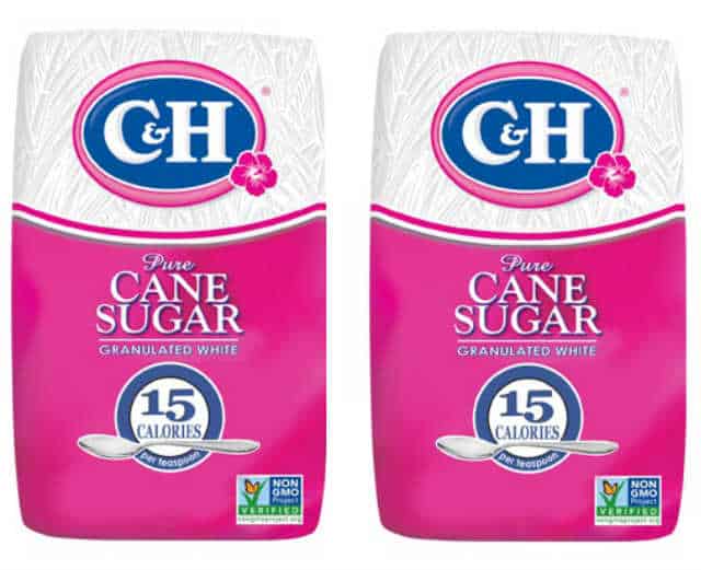 CH Cane Sugar Bags
