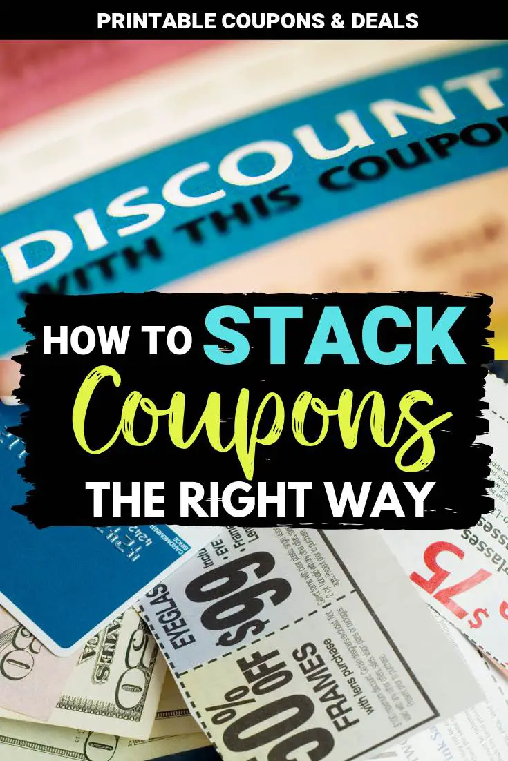 How to Stack Coupons Pin
