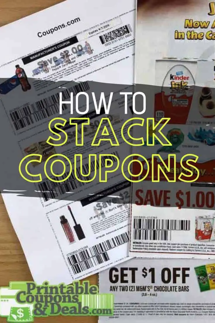How to Stack Coupons the right way