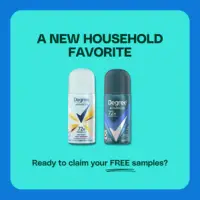 FREE Degree Deodorant Dry Spray Sample!