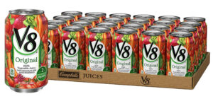 V8 100% Vegetable Juice 24-Pack Only .13 Shipped at Amazon!