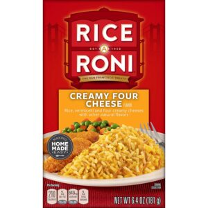 Rice-A-Roni Creamy Four Cheese 12-Pack Only .40 Shipped at Amazon!