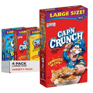 Cap’n Crunch Original Cereal 14oz Boxes 4-Pack Only .80 Shipped at Amazon!