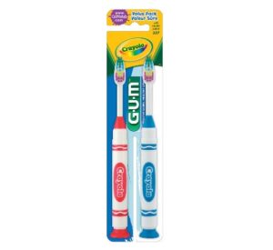 Gum Crayola Toothbrushes Only .22 Per Package at Walgreens!