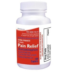 Adult Pain Relief Acetaminophen Caplets Only .41 Each at Walgreens!
