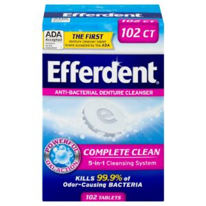 Efferdent Denture Cleanser Only .99 at CVS!