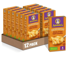 Annie’s Macaroni and Cheese 12-Pack Only .34 Shipped at Amazon!
