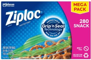 Ziploc Snack Bags 280-Count Only .23 Shipped at Amazon!
