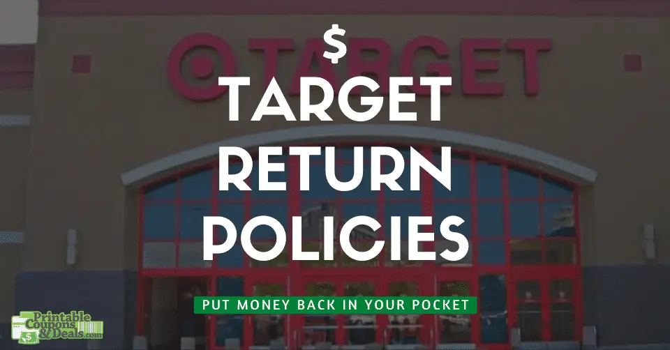 Target store where you can return items
