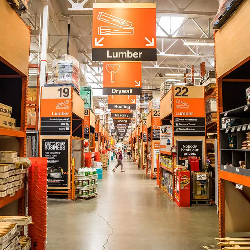 Home Depot Store image - Return policy