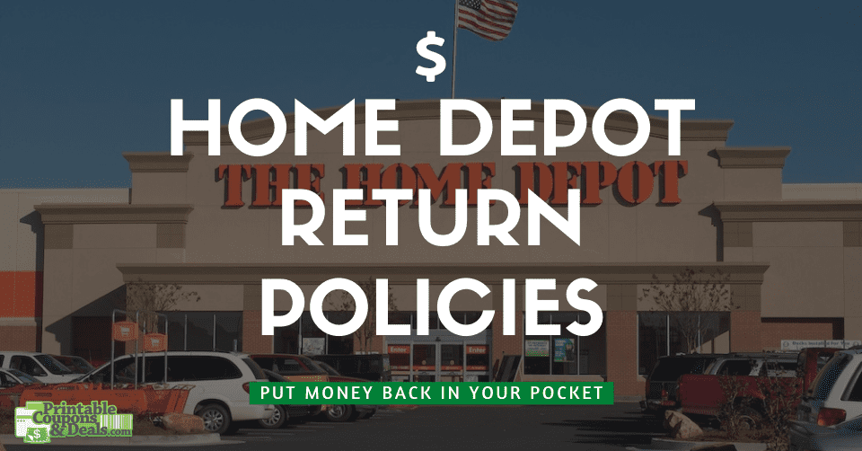 Home Depot Return Policies 