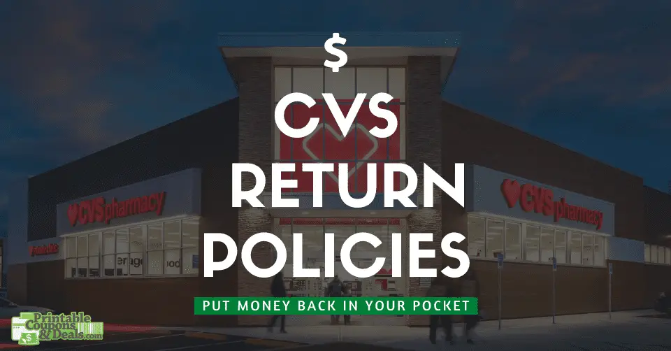 CVS store where you can return items