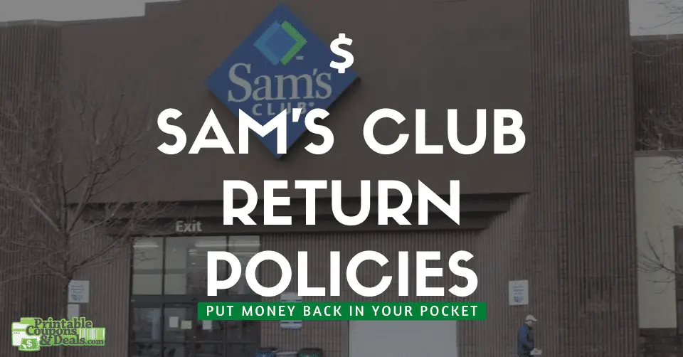 Sam's club store where you can return items