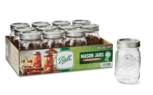 Ball Glass Mason Jars On Sale, Only .44 at Walmart!