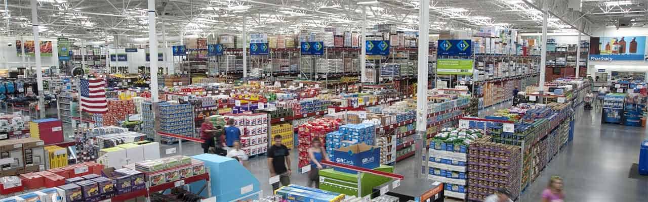 Sam's club in store shoppers