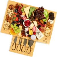 Bamboo Charcuterie Cheese Board Only $29.98 Shipped at Amazon!