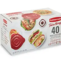 Rubbermaid TakeAlongs Food Storage 40-Piece Containers Only $15.96 at Walmart!