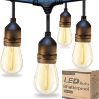 LED Outdoor String Lights with Edison Bulbs Only $27.99 Shipped at Amazon!