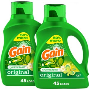 Gain Liquid Laundry Detergent 2-Pack Only .54 Each Shipped at Amazon!