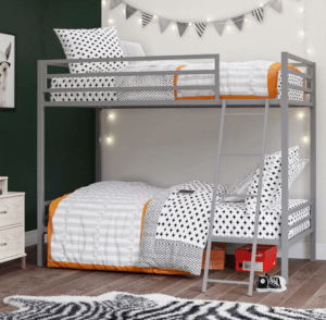 Novogratz Charlie Twin-Over-Twin Bunk Bed Only 4.97 Shipped at Walmart!