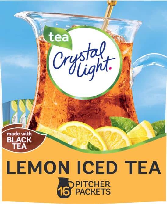 Sip the Lightness: Save 10% on Crystal Light Natural Lemon Iced Tea ...