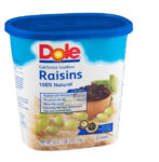 Natural Sweetness: Save: $2.51 on Dole Seedless Raisins. - New Coupons ...