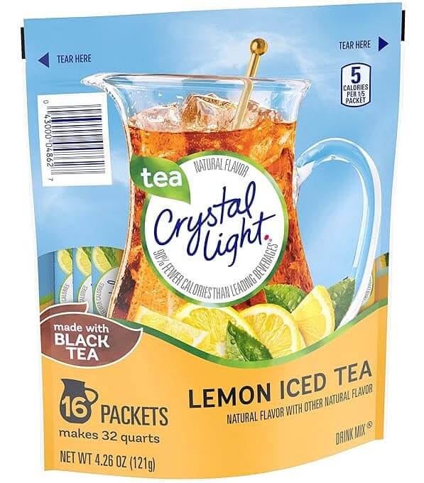 Refreshing Drink: Save 10% on Crystal Light Natural Lemon 16 Pitcher ...