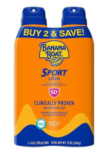 Sun Protection: Save 26% On Banana Boat Sport Ultra Spf 50 Sunscreen 