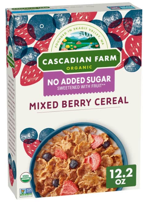 Healthy Breakfast Deal: Save 11% on Cascadian Farm Organic Mixed Berry ...