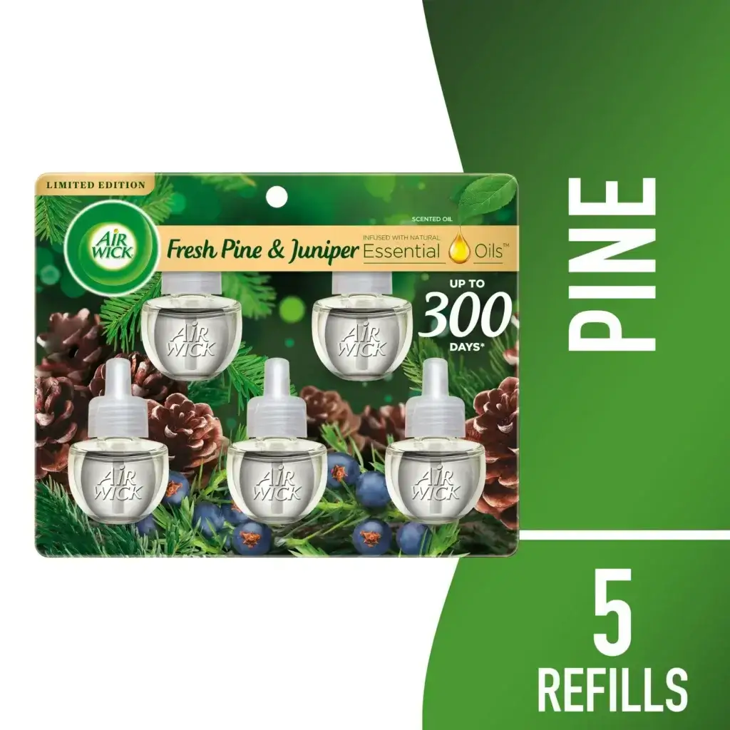 (Walmart) Save 40% on Air Wick Plug in Scented Oil Refill (Fresh Pine & Juniper) – Clearance, while supplies last