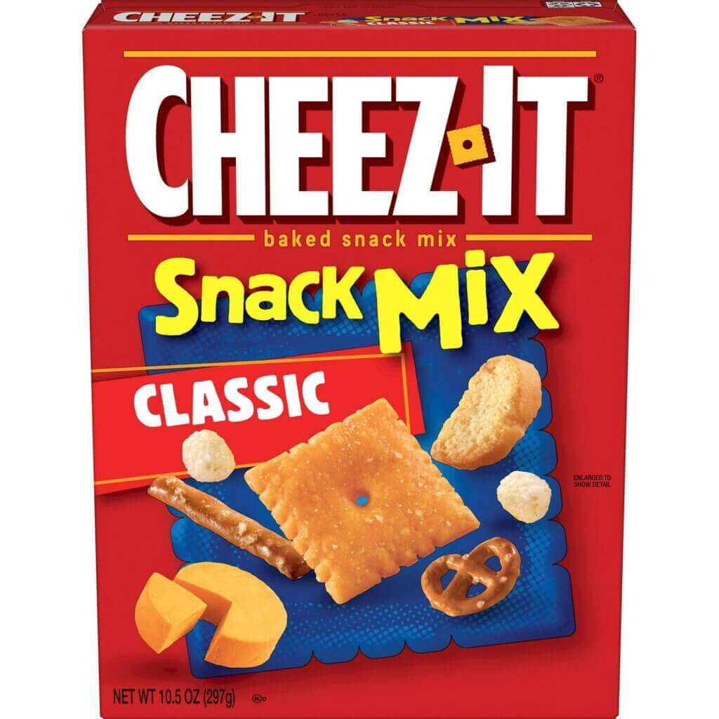 Cheez-It Classic Snack Mix, Lunch Snacks, 10.5 oz